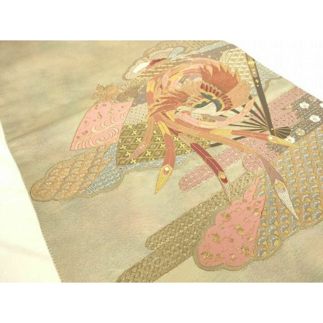 きものcocon☆袋帯(六通)☆汕頭☆相良刺繍☆スワトウ☆正絹・他 きものcocon☆袋帯(六通)☆汕頭☆相良刺繍☆スワトウ☆正絹・他