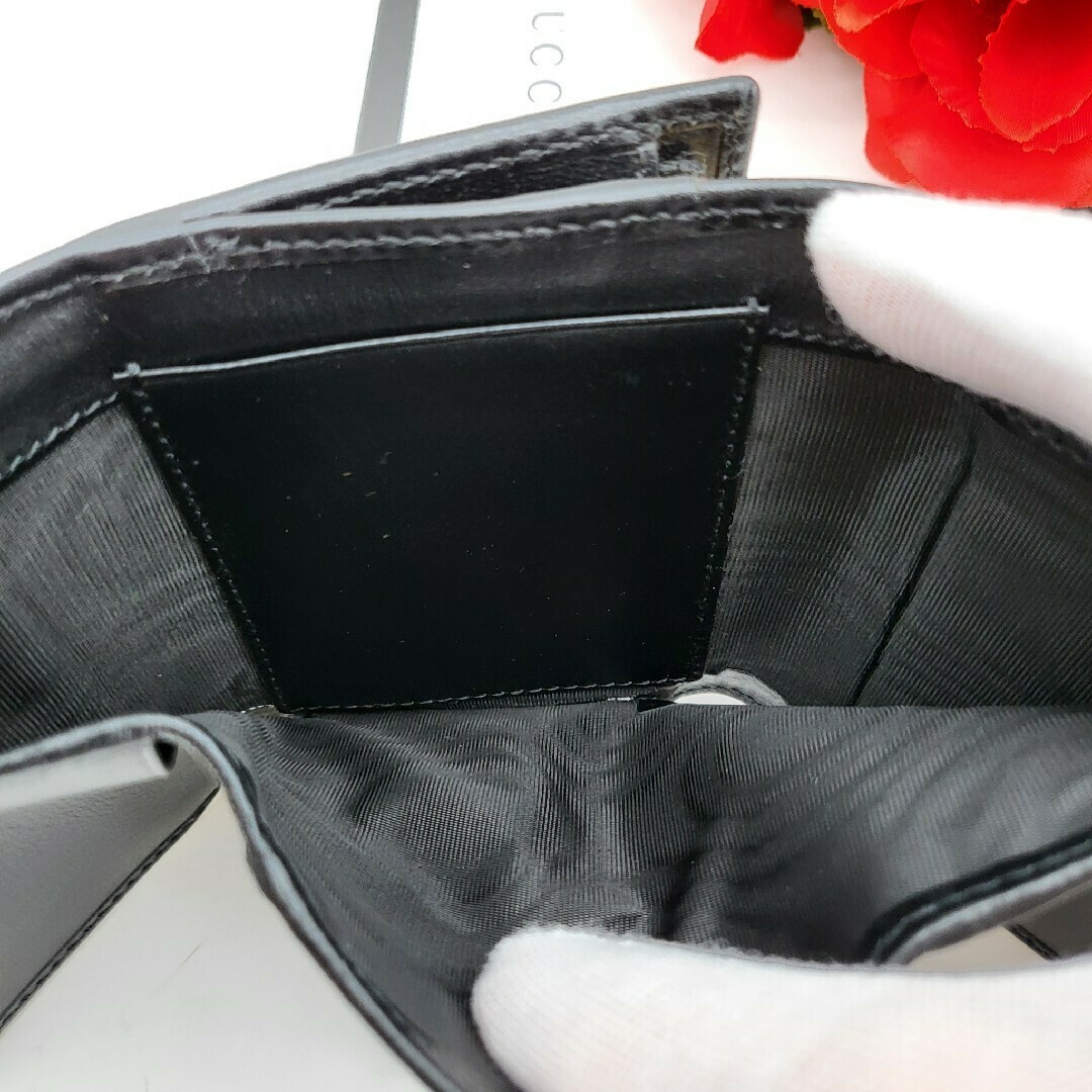 GUCCI - 【未使用に近い】 GUCCI グッチ 折り財布 財布 GG GUCCI - 【未使用に近い】 GUCCI グッチ 折り財布 財布 GG
