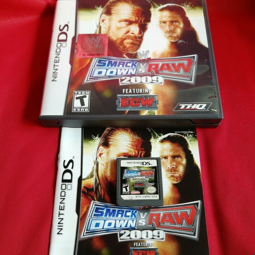 ニンテンドーDS - DS Wwe Smackdown Vs Raw 09 #デエスー