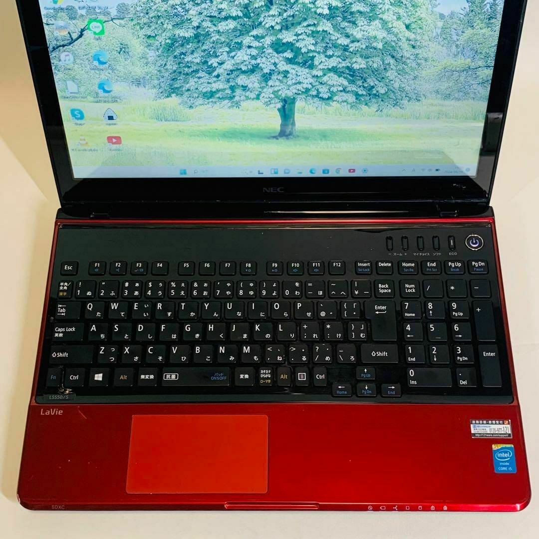 カメラ✨SSD✨バッテリー良好✨ NEC✨Bluetooth✨ノートパソコン カメラ✨SSD✨バッテリー良好✨ NEC✨Bluetooth✨ノートパソコン