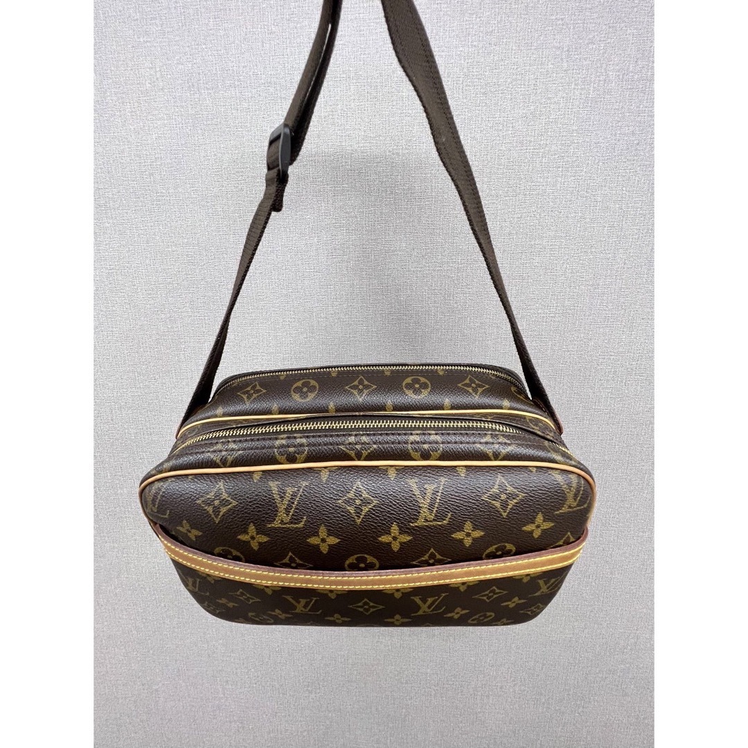 LOUIS VUITTON - ルイヴィトン ショルダーバッグ モノグラム　リポーターPM