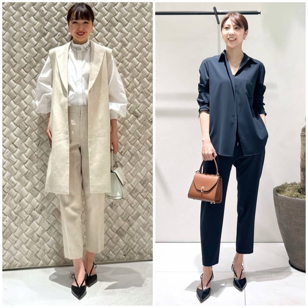 極美品 NEBULONI E. ネブローニ V STRAP HEEL 38サイズ 極美品 NEBULONI E. ネブローニ V STRAP HEEL 38サイズ