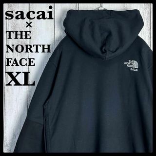 sacai - 【限定コラボ】サカイ×ノースフェイス☆両面ロゴ入り sacai - 【限定コラボ】サカイ×ノースフェイス☆両面ロゴ入り