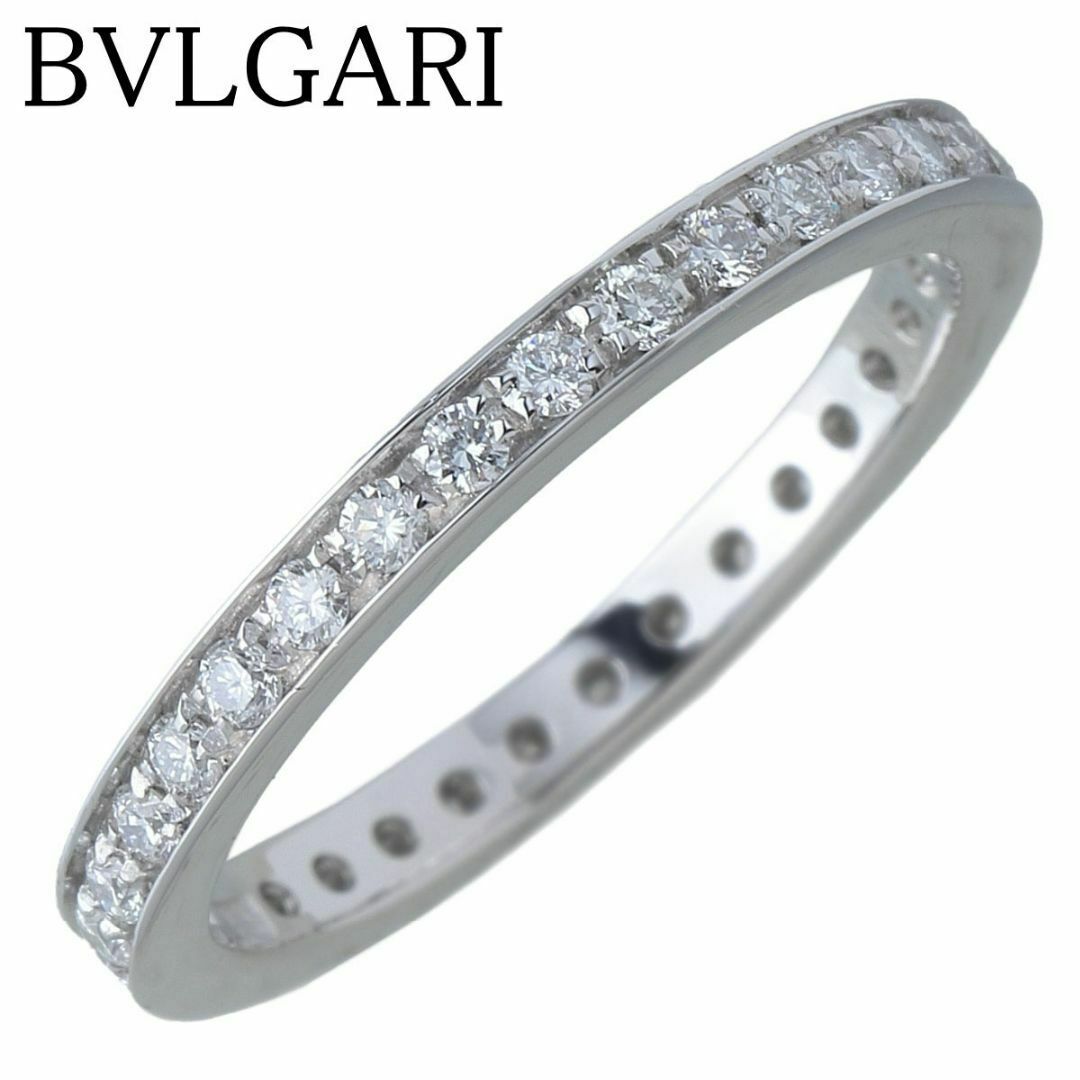 BVLGARI - ブルガリ デディカータ ア ヴェネチア リング フルエタニティ 9号強 幅2.1mm Pt950 新品仕上げ済 BVLGARI【18857】