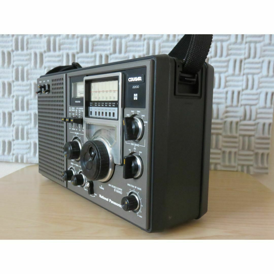 Panasonic - ナショナル BCLラジオ COUGAR2200 RF-2200〈取扱 Panasonic - ナショナル BCLラジオ COUGAR2200 RF-2200〈取扱