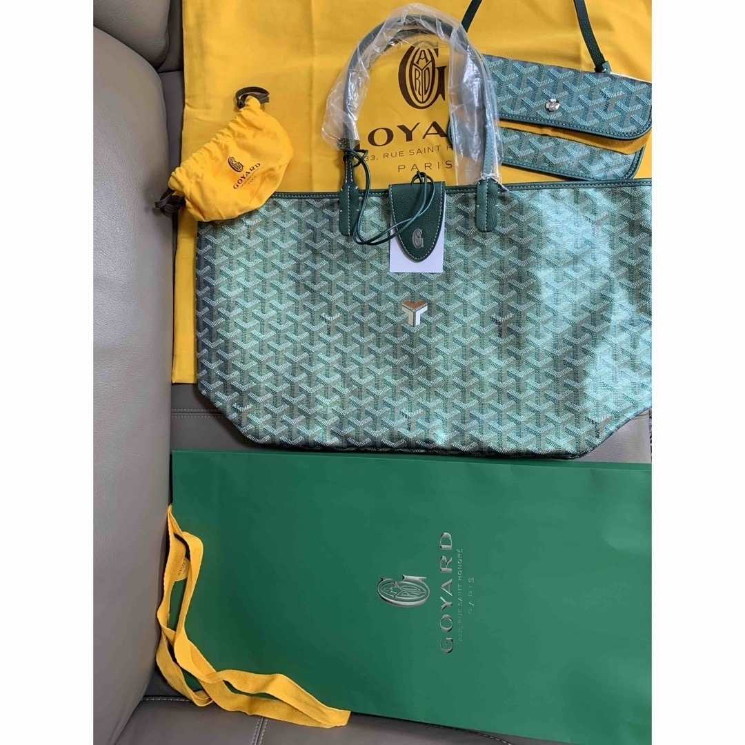 GOYARD - 最終価格 ゴヤール2024限定44万円 希少 パールグリーン GOYARD - 最終価格 ゴヤール2024限定44万円 希少 パールグリーン