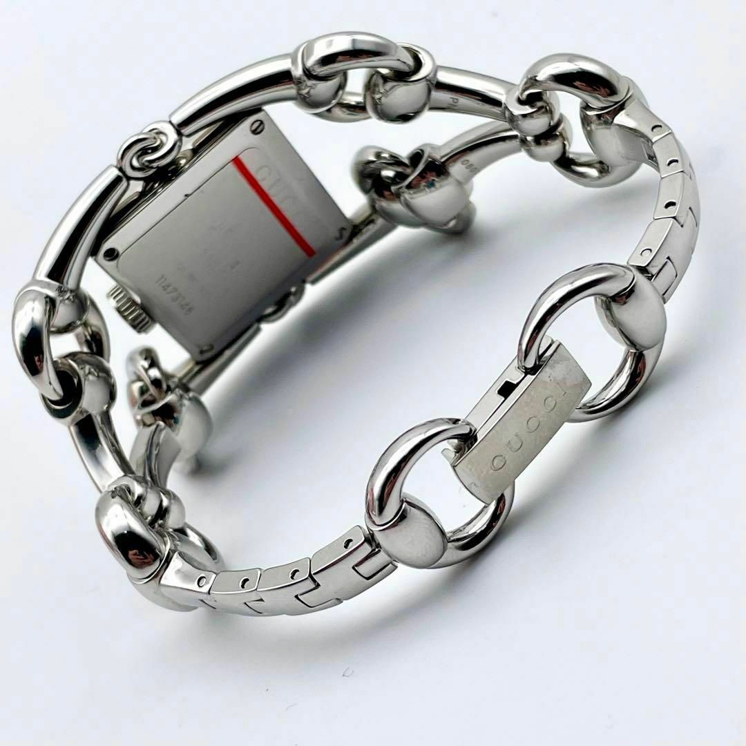 73A 稼働品 GUCCI シェル文字盤 シルバー ユニセックス 腕時計 73A 稼働品 GUCCI シェル文字盤 シルバー ユニセックス 腕時計