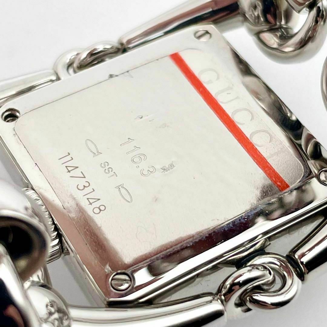 73A 稼働品 GUCCI シェル文字盤 シルバー ユニセックス 腕時計 73A 稼働品 GUCCI シェル文字盤 シルバー ユニセックス 腕時計