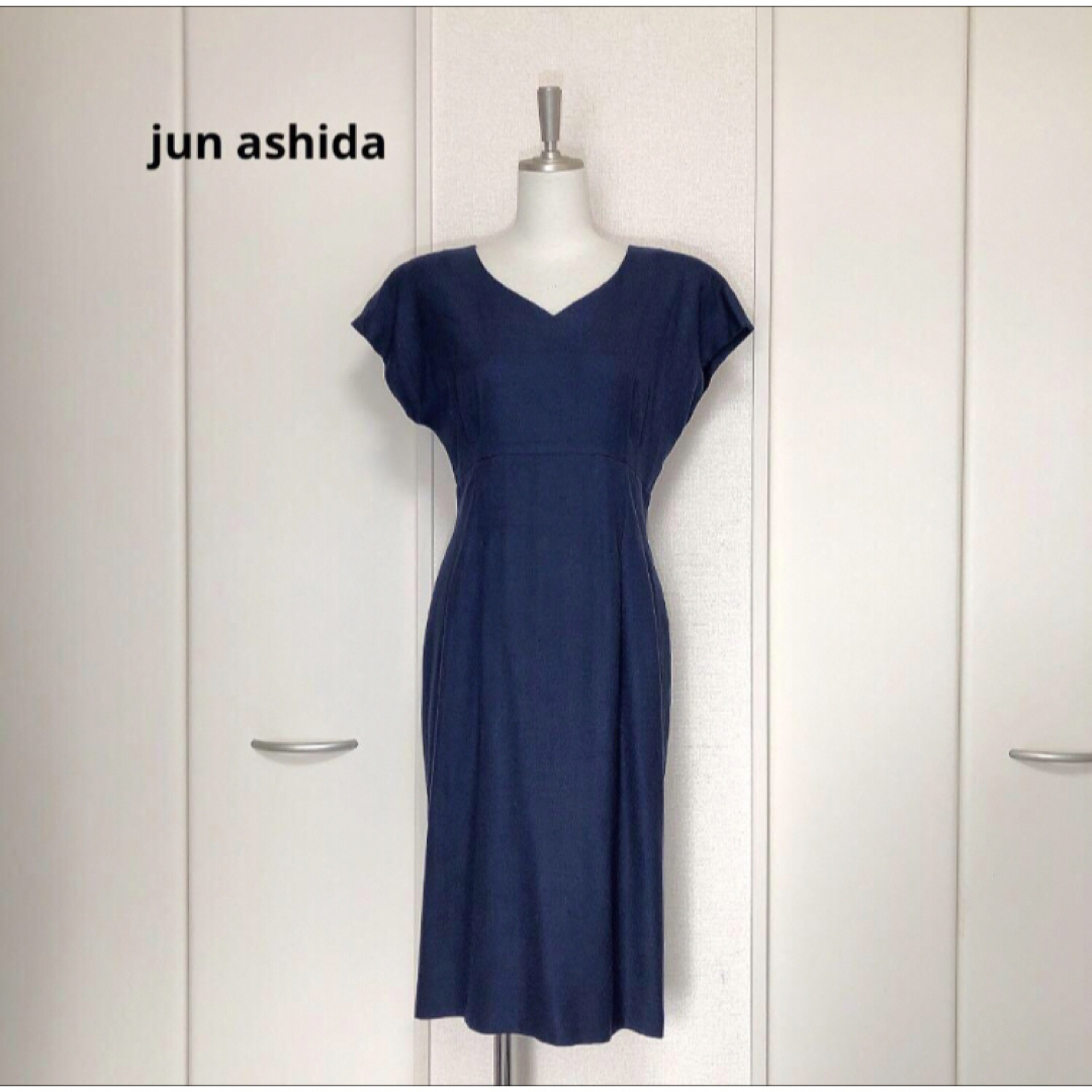 jun ashida - jun ashida ジュンアシダ タック ワンピース 11号 jun ashida - jun ashida ジュンアシダ タック ワンピース 11号