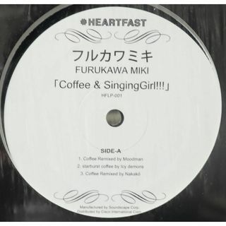 【廃盤12inch】フルカワミキ / Coffee & Singing Girl(その他)