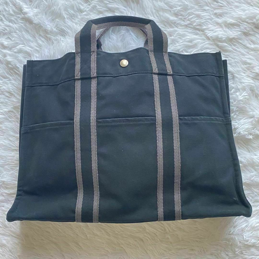 エルメス バッグ トート ハンドバッグ フールトゥ MM ブラック エルメス バッグ トート ハンドバッグ フールトゥ MM ブラック