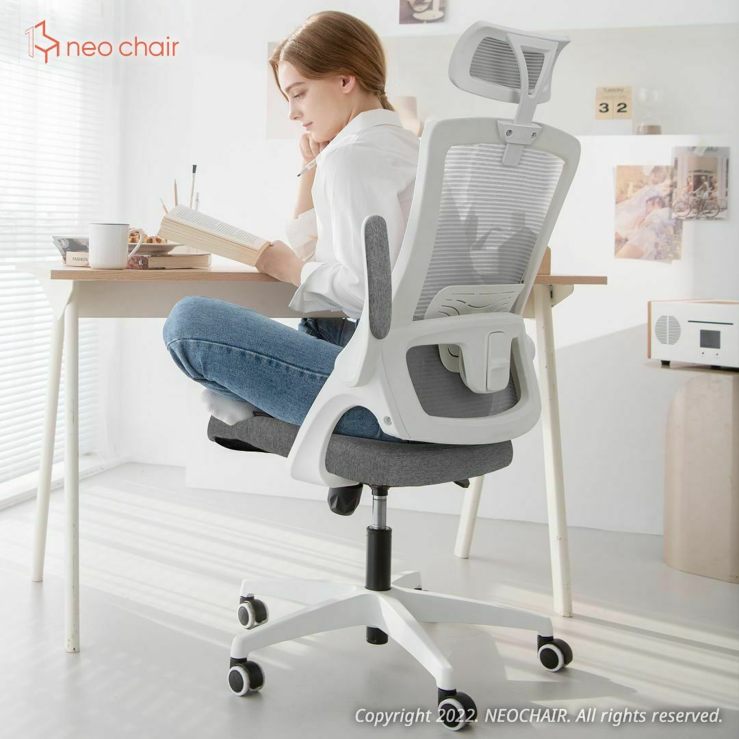 色:H-グレー】【3Dで支える2重メッシュ】 NEOCHAIR オフィスチェア 色:H-グレー】【3Dで支える2重メッシュ】 NEOCHAIR オフィスチェア