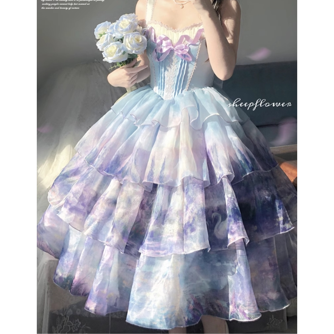 オリジナルlolita洋服ロリータワンピースコスプレドレス洋服JSK