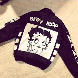 Aya様専用 used BETTY BOOP レザージャケット(その他)