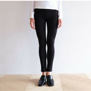 シールームリン Stretchベーシックレギパン S チャコールブラウン シールームリン Stretchベーシックレギパン S チャコールブラウン