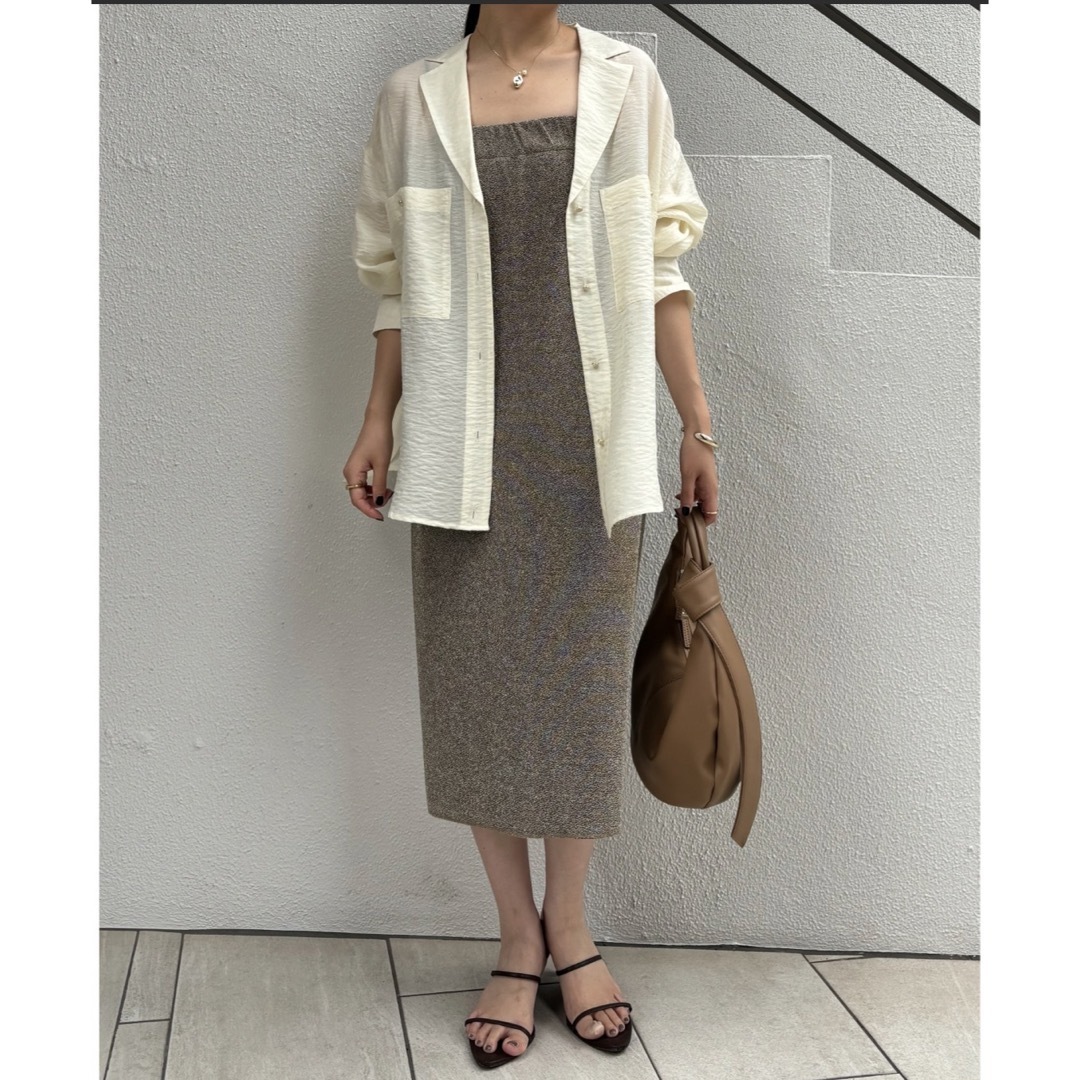 COLLAGE GALLARDAGALANTE - 2WAYヴィンテージライク開襟シャツの COLLAGE GALLARDAGALANTE - 2WAYヴィンテージライク開襟シャツの