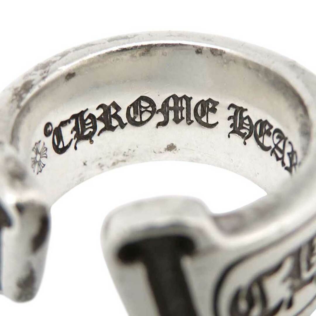 クロムハーツ ラージスクロールラベルリング (CHROME HEARTS クロムハーツ ラージスクロールラベルリング (CHROME HEARTS