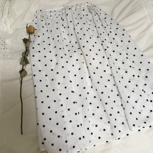 SM2(サマンサモスモス)のドット柄スカート レディースのスカート(ロングスカート)の商品写真