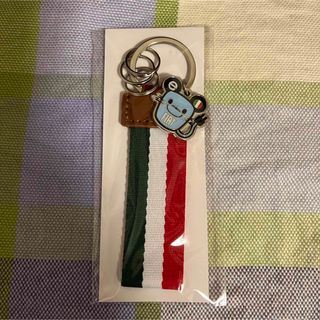 FIAT キーホルダー　非売品　e-tapo エレクトリック　国旗　イタリア(ノベルティグッズ)