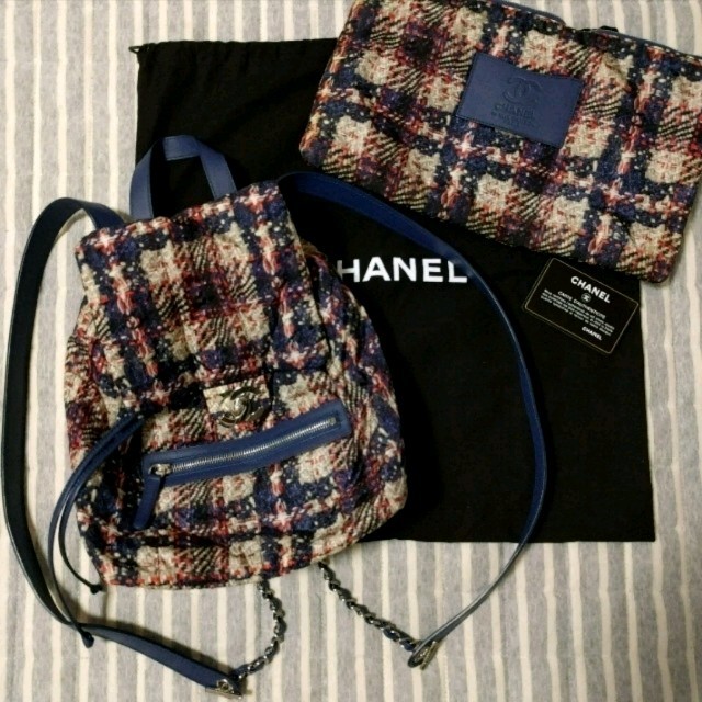 CHANEL(シャネル)のmomocoさま専用 レディースのバッグ(リュック/バックパック)の商品写真