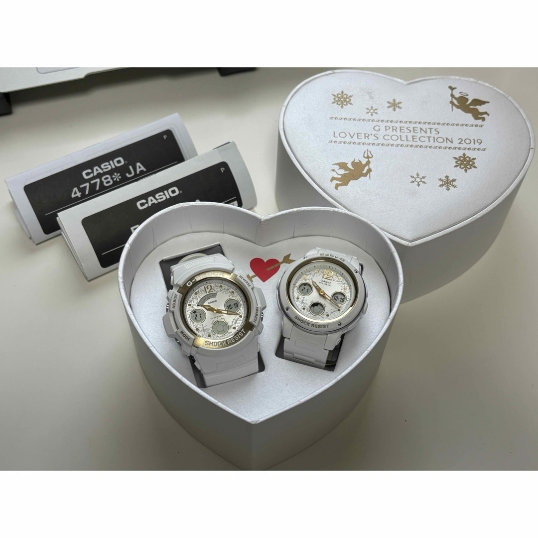 G-SHOCK - G-SHOCK/ラバコレ/2019/限定/ホワイト/ゴールド G-SHOCK - G-SHOCK/ラバコレ/2019/限定/ホワイト/ゴールド