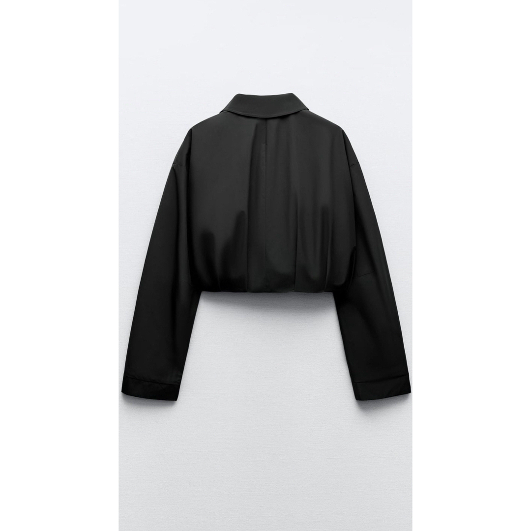 ZARA - 新品タグ付き S ZARAザラ プリーツヘムクロップド ZARA - 新品タグ付き S ZARAザラ プリーツヘムクロップド