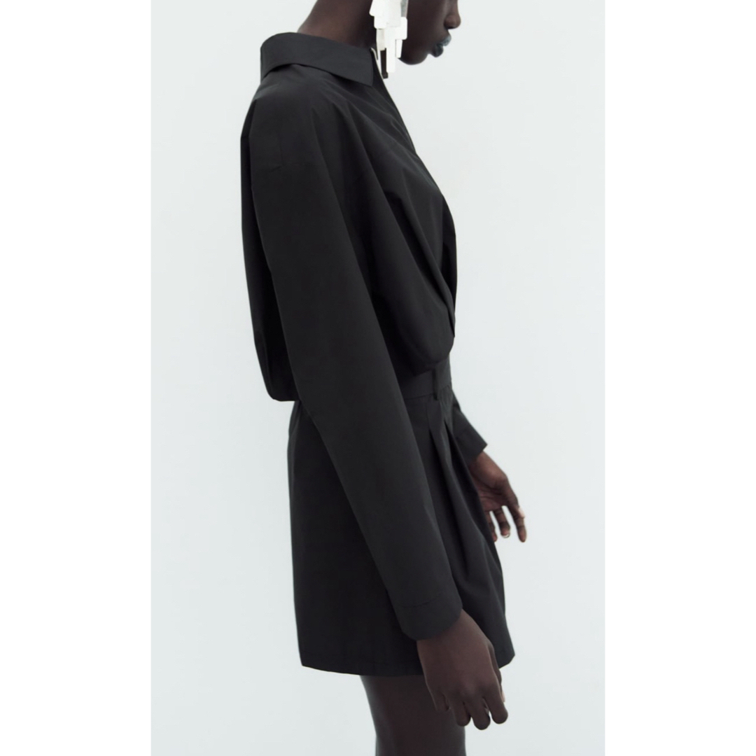 ZARA - 新品タグ付き S ZARAザラ プリーツヘムクロップド ZARA - 新品タグ付き S ZARAザラ プリーツヘムクロップド