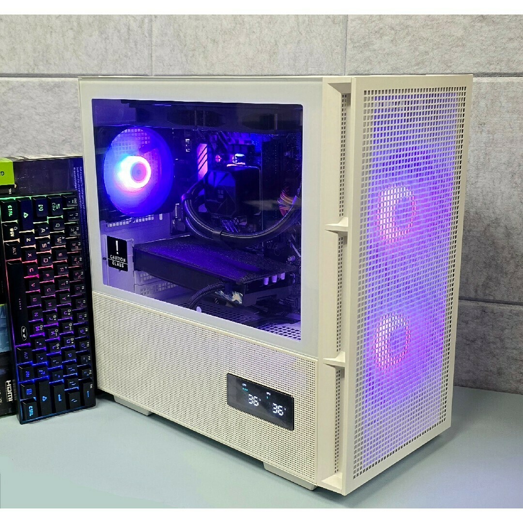 高性能ゲーミングPC/i9 14900K/RTX 4060/32GB スマホ/家電/カメラのPC/タブレット(デスクトップ型PC)の商品写真