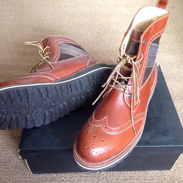 Lee(リー)の【クリアランス✨】Men's Lee leather raceup boots メンズの靴/シューズ(ブーツ)の商品写真