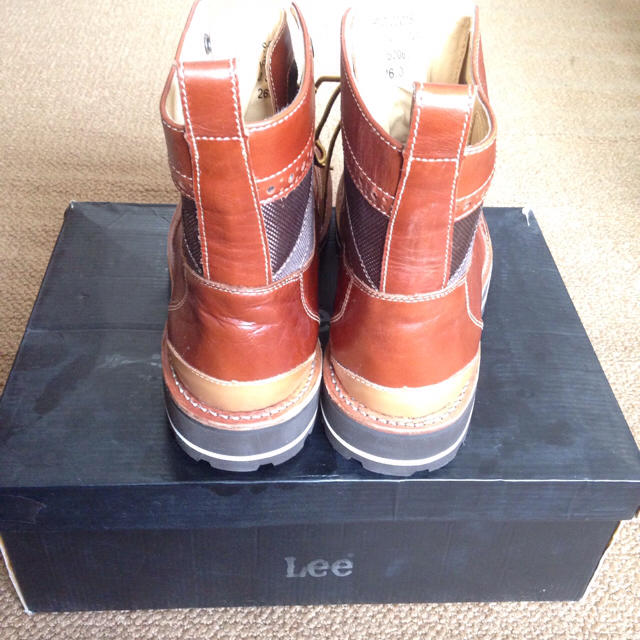 Lee(リー)の【クリアランス✨】Men's Lee leather raceup boots メンズの靴/シューズ(ブーツ)の商品写真