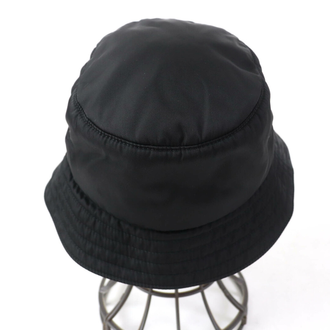 美品】BURBERRYバーバリーバケットハットブラックホースフェリー