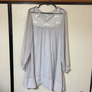 アンクルージュ(Ank Rouge)のAnk Rouge シースルーワンピース(ひざ丈ワンピース)