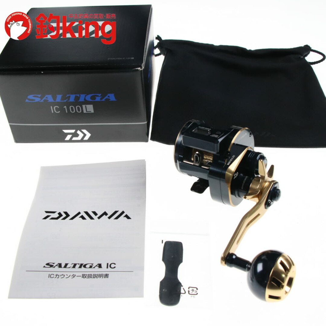 DAIWA - 【中古/美品】 ダイワ 21 ソルティガIC 100L   /L210M