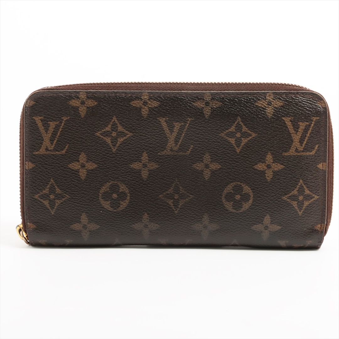 LOUIS VUITTON - ヴィトン ジッピーウォレット   ブラウン レディース 長財布
