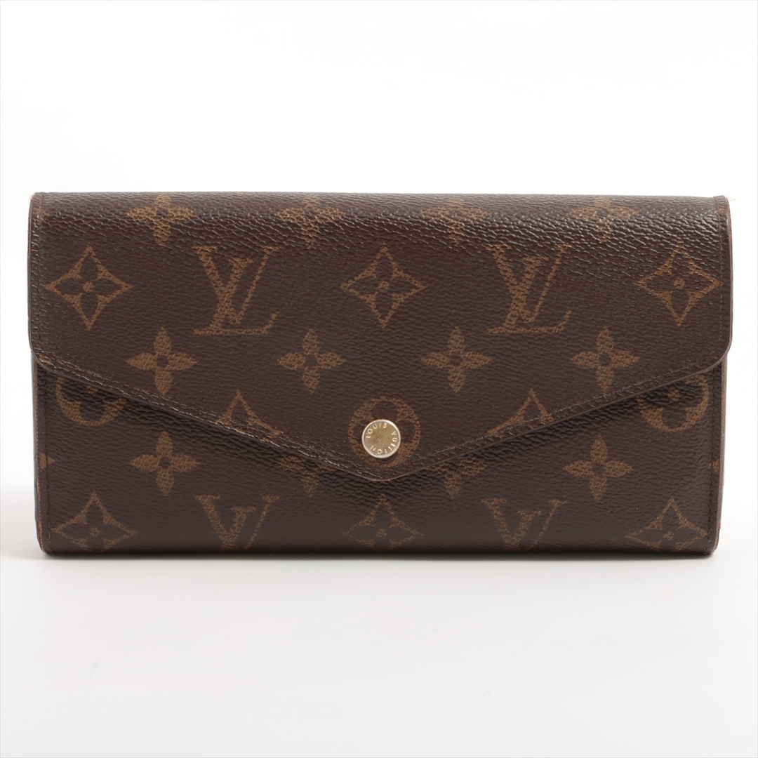 LOUIS VUITTON - ヴィトン ポルトフォイユサラ   ブラウン レディース 長財布