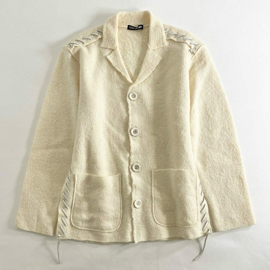 11i17 ISSEY MIYAKE イッセイミヤケ 日本製 レザーステッチ 11i17 ISSEY MIYAKE イッセイミヤケ 日本製 レザーステッチ