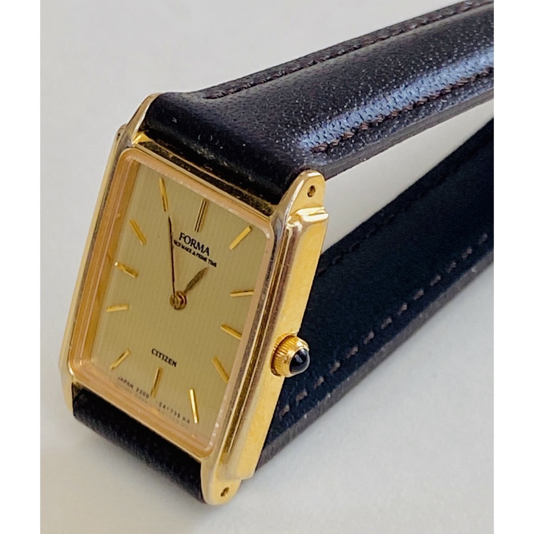 CITIZEN - CITIZEN☆FORMA/クォーツ腕時計/アナログ/レザーBRW CITIZEN - CITIZEN☆FORMA/クォーツ腕時計/アナログ/レザーBRW