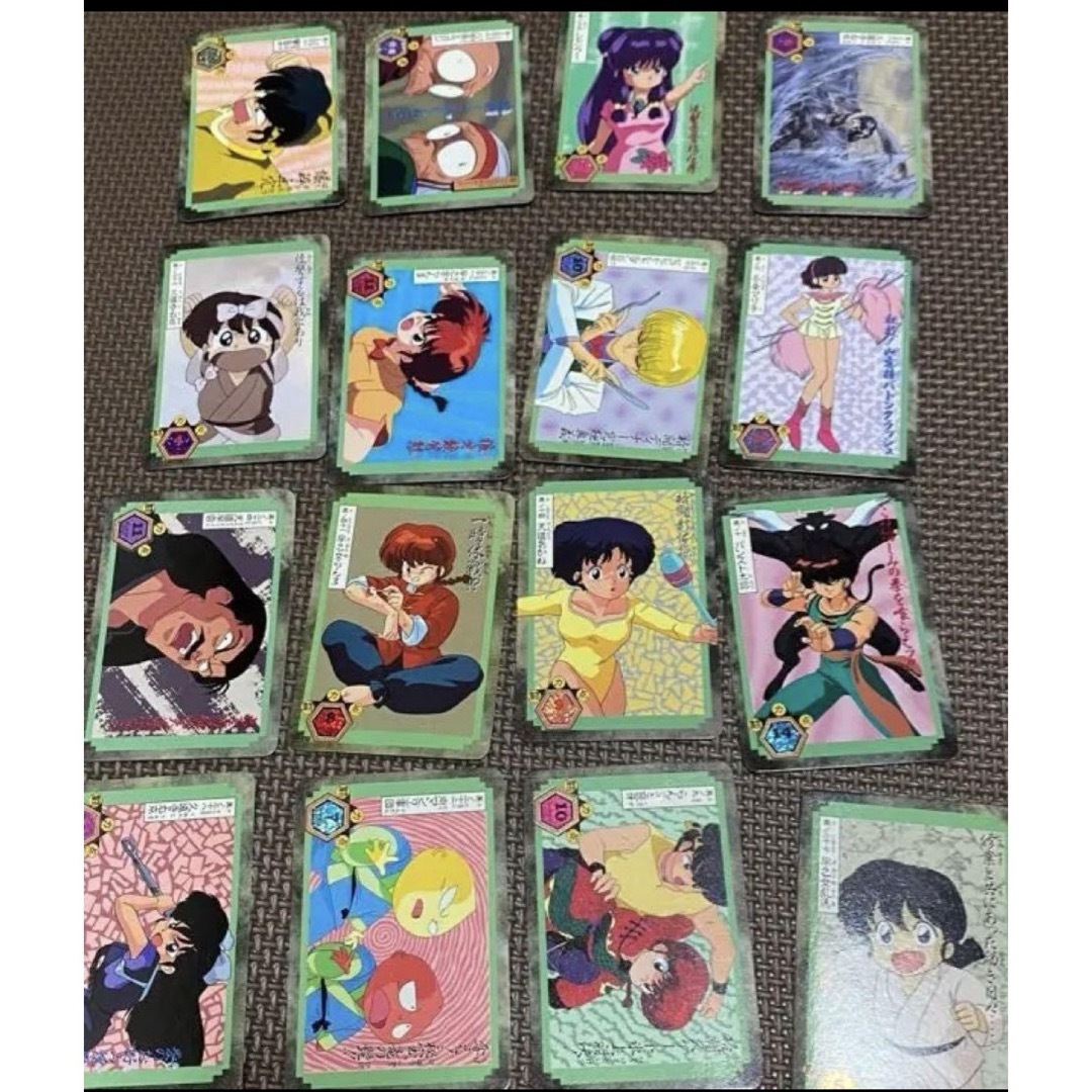 当時物【激レア】らんま1/2 カード セット 205枚 キラ プリズム 当時物【激レア】らんま1/2 カード セット 205枚 キラ プリズム