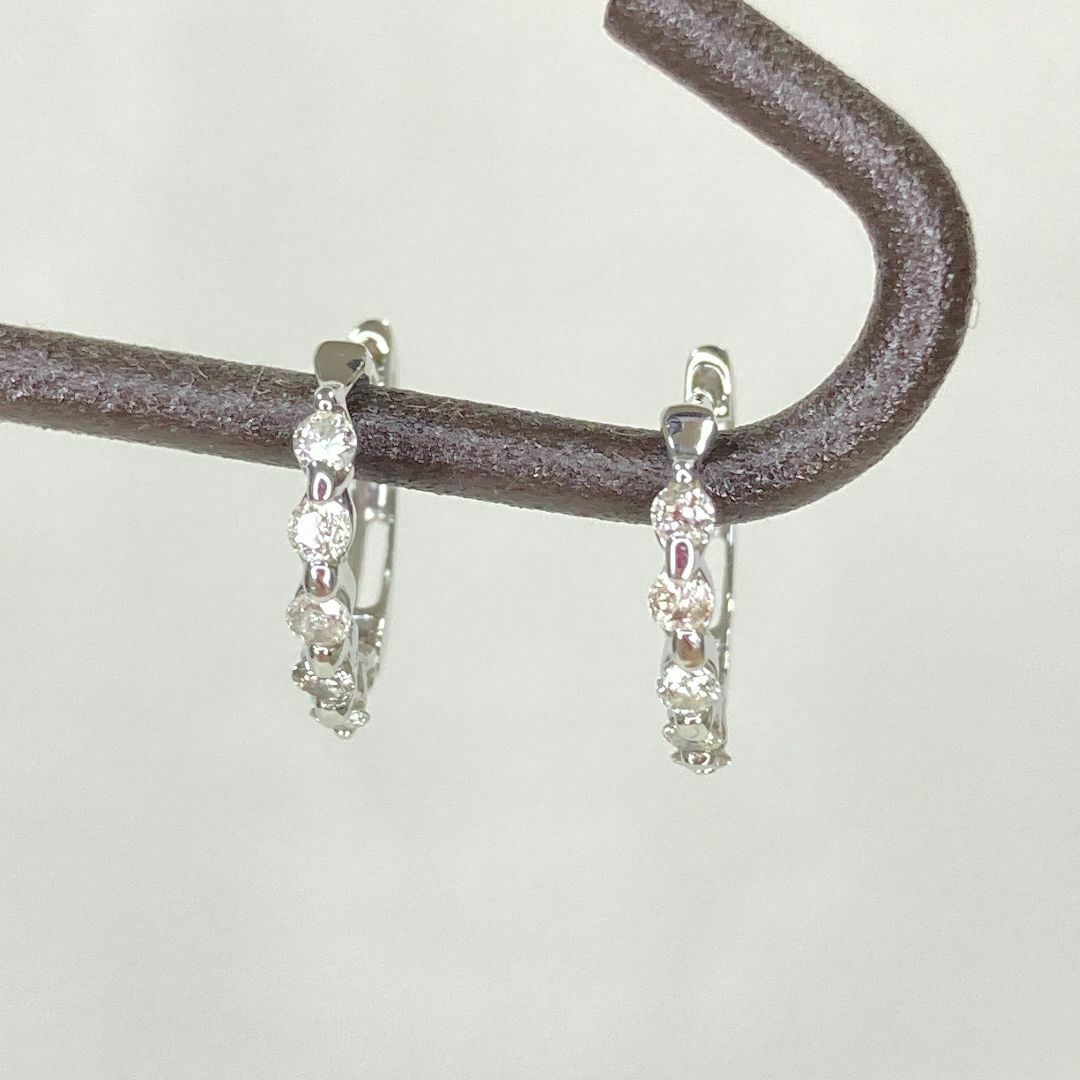 K14WG ダイヤ ピアス K14WG ダイヤ ピアス