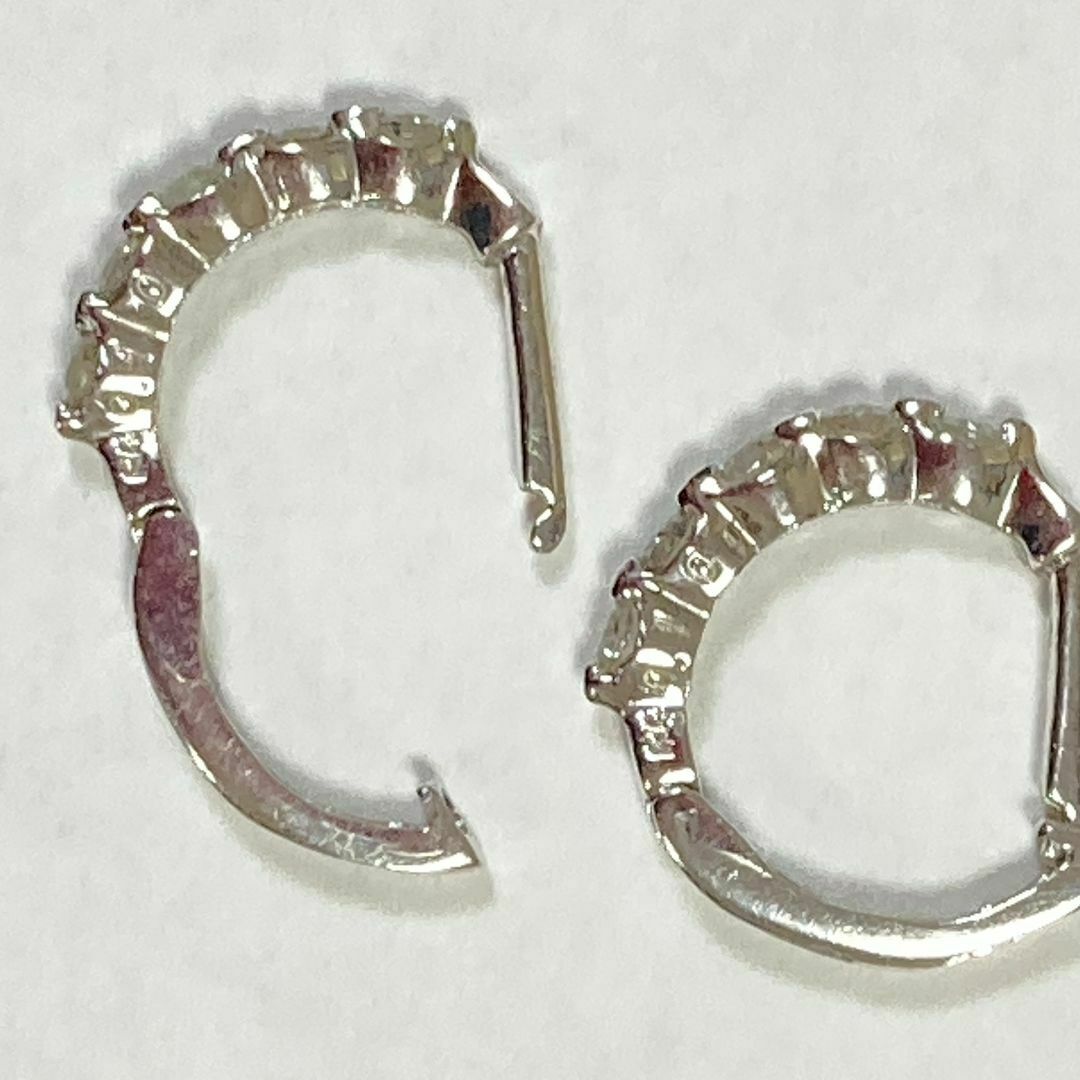 K14WG ダイヤ ピアス K14WG ダイヤ ピアス