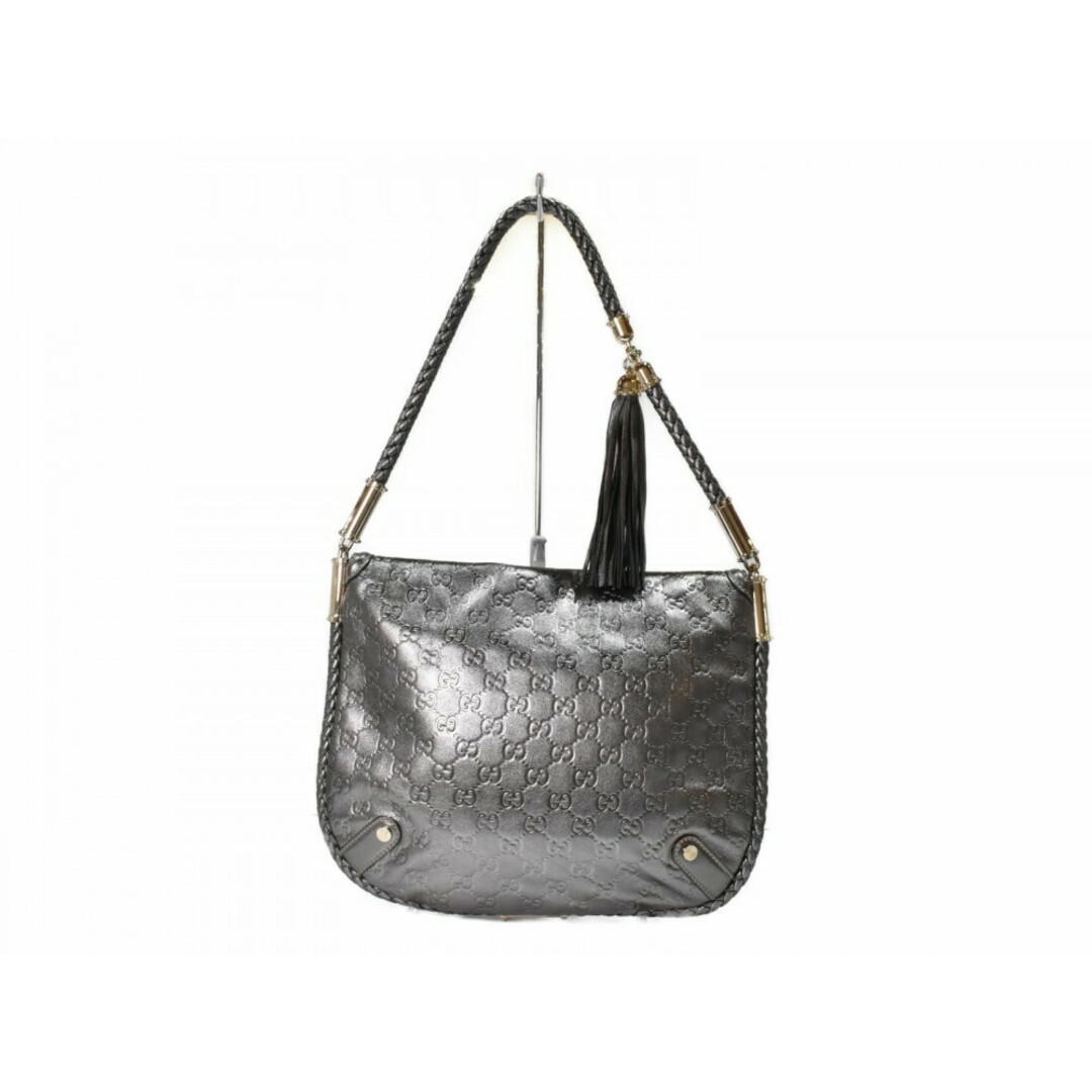 GUCCI - 【中古品】GUCCI ワンショルダーバッグ 167732 シルバー GUCCI - 【中古品】GUCCI ワンショルダーバッグ 167732 シルバー