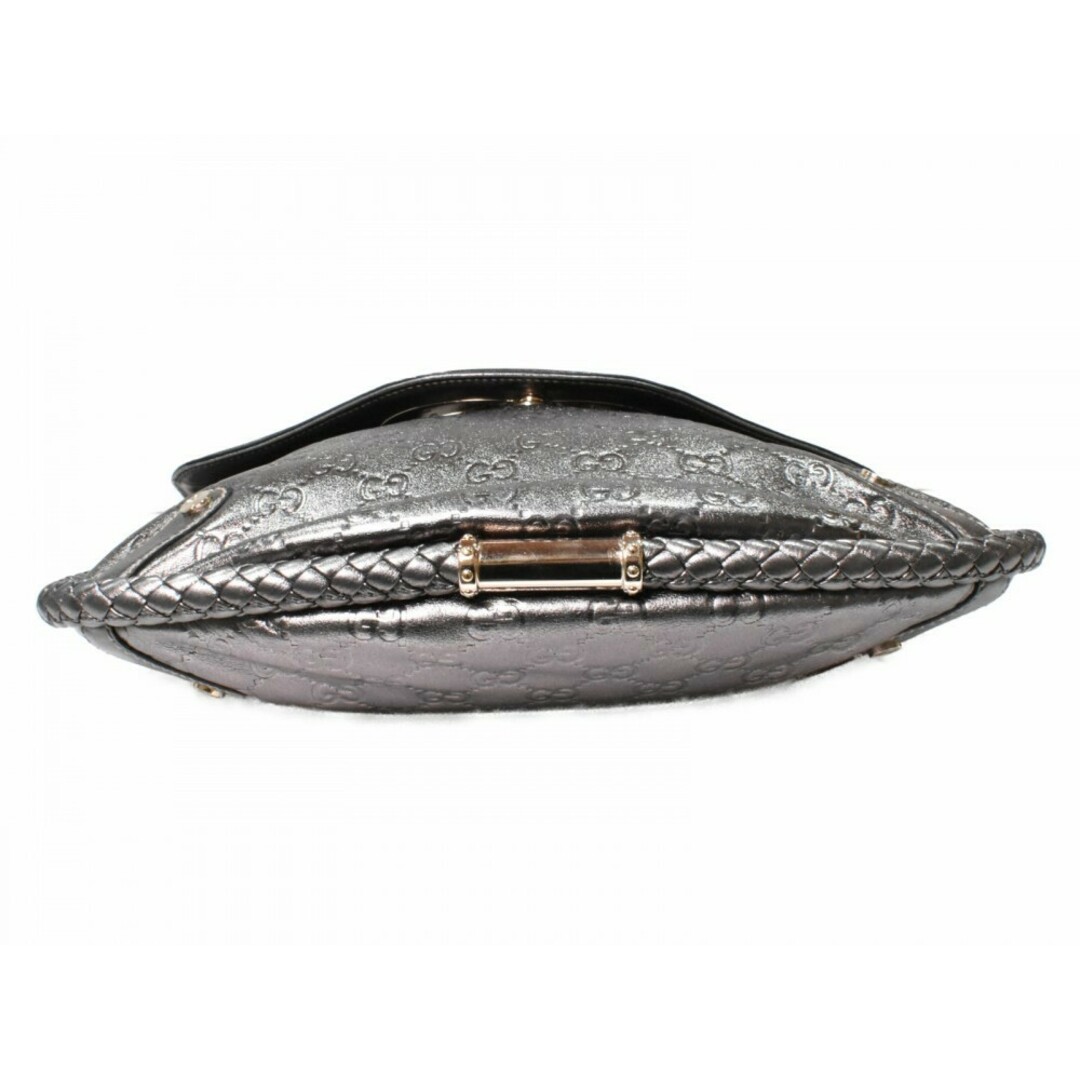 GUCCI - 【中古品】GUCCI ワンショルダーバッグ 167732 シルバー GUCCI - 【中古品】GUCCI ワンショルダーバッグ 167732 シルバー