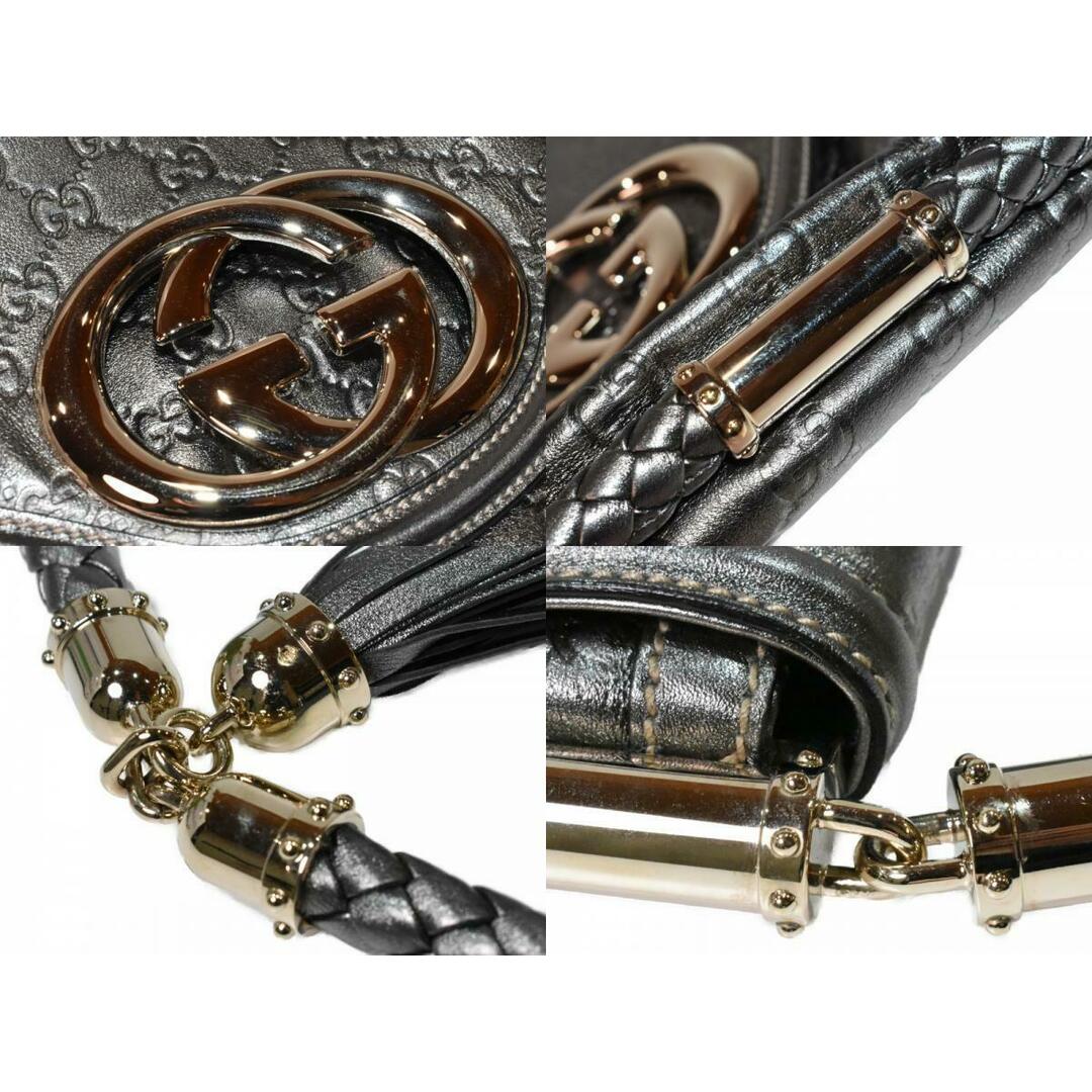 GUCCI - 【中古品】GUCCI ワンショルダーバッグ 167732 シルバー GUCCI - 【中古品】GUCCI ワンショルダーバッグ 167732 シルバー