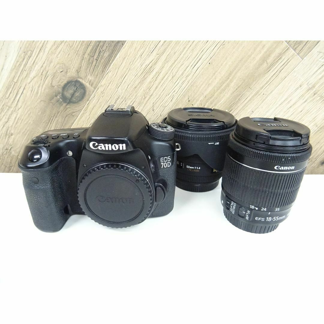 Canon - 藤245 / Canon キャノン EOS70D 一眼レフカメラ レンズ付き