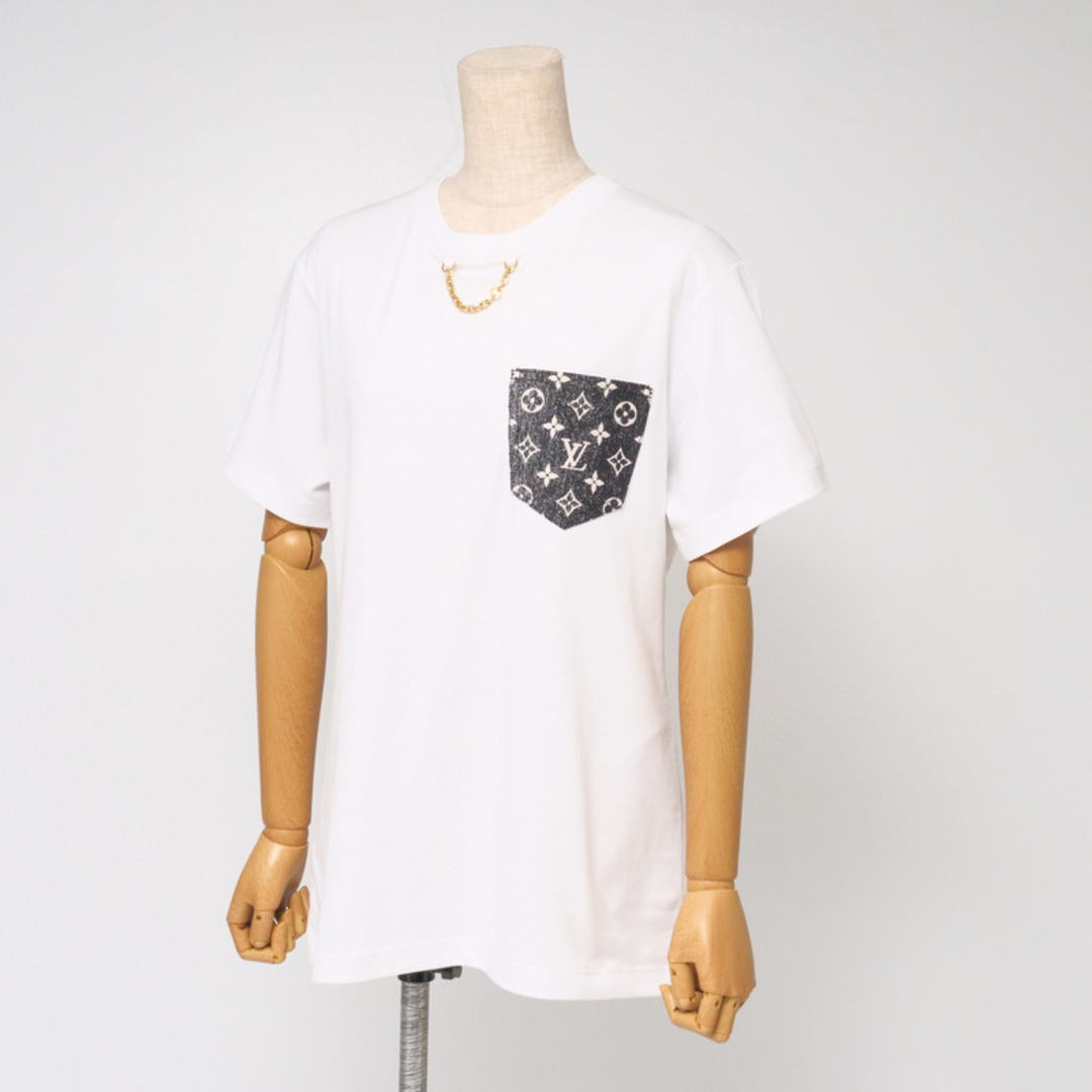 LOUIS VUITTON - ■未使用品■2023SS■LOUIS VUITTON ルイ・ヴィトン 半袖Ｔシャツ サイズL  デニムモノグラム ポケット Tシャツ  イタリア製 20240917/RA1265