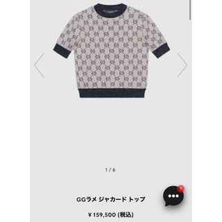 GUCCI - GUCCI グッチ GGラメジャカードトップ ニットの通販 GUCCI - GUCCI グッチ GGラメジャカードトップ ニットの通販