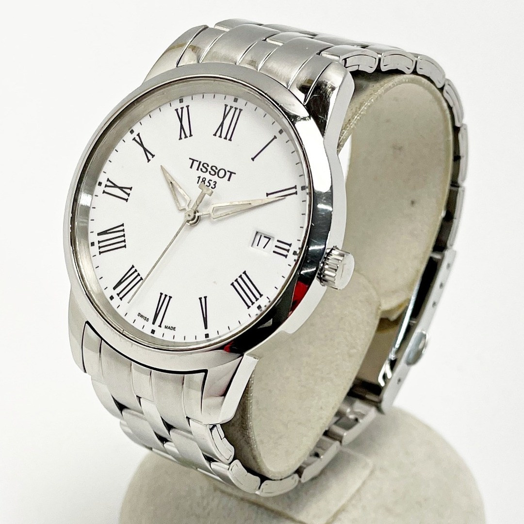 TISSOT - TISSOT ティソ クォーツ T033410A シルバー×ホワイト TISSOT - TISSOT ティソ クォーツ T033410A シルバー×ホワイト