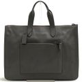 コーチ/COACH バッグ ブリーフケース ビジネスバッグ 鞄 ビジネス メンズ 男性 男性用 レザー 革 本革 グレー 灰色 32249 Metropolitan soft brief メトロポリタン ソフト ブリーフ シボ革 シュリンクレザー ノートPC収納可