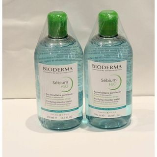 ビオデルマ(BIODERMA)の【新品】ビオデルマ セビウム エイチツーオー dクレンジング500ml2本組(クレンジング/メイク落とし)