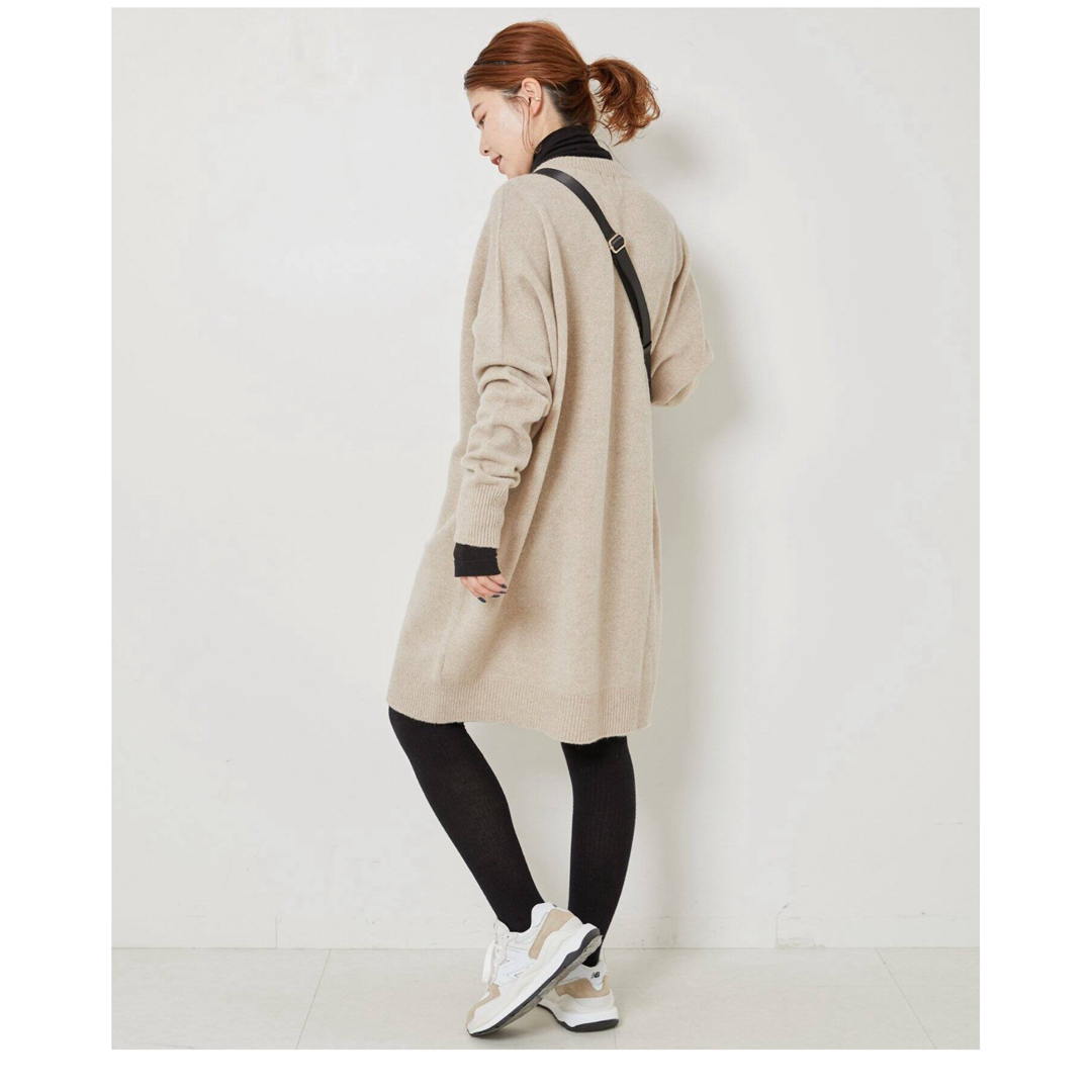 Spick and Span クルーネック ワイドチュニック プルオーバー Spick and Span クルーネック ワイドチュニック プルオーバー